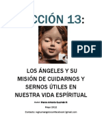 Oh Glorioso Ángel Mío en PDF: LECCIÓN 13 LOS ÁNGELES CUSTODIOS, ÁNGELES DEL DIOS SUPREMO