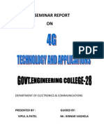 A Seminar Report: Department of Electronics & Communications