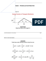 3 - Notes Triangular Distribution