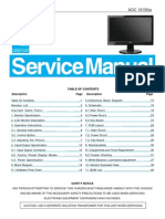 1619SW Aoc Service Manual