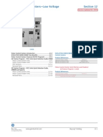 Motor Control Centers-Low Voltage Section 12