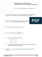 Math HL Revision Pack