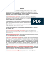 Guia Básica de Entrenamiento para El Gimnasio