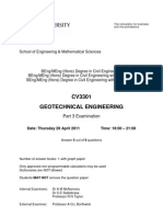 2011 Exam Geotechnical