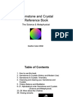 Gemstone and Crystal Reference Book English