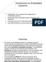 Chapter 1 Introduction To Embedded Systems: Objectives