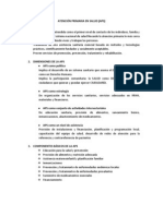 ATENCIÓN PRIMARIA EN SALUD Segunda Unidad