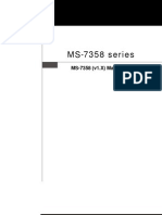 7358-Engl v1.0 - MS-7358 For Medion