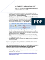 Insertar Archivos Flash SWF en Power Point 2007