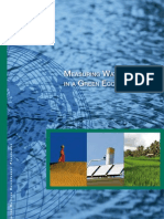 Measuring Water Use in A Green Economy