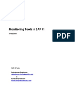 Monitor Tools in SAP PI