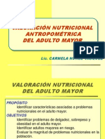 Valoracion Antropométrica Adulto Mayor Abril 2010