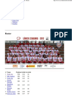 2012 Luebeck g1 Roster