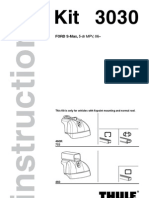 FORD S-Max, 5-dr MPV, 06-: This Kit Is Only For Vehicles With Fixpoint Mounting and Normal Roof