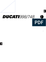 Ducati 748 Owners Manual 1994-2003