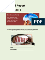 Annual Report Template