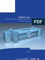 Gigatop 4 Pole Hydrogen and Water Cooled Turbogenerator PDF