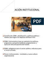 Planificación Institucional