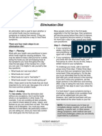 Handout Elimination Diet Patient