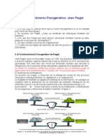 El Constructivismo Psicogenético