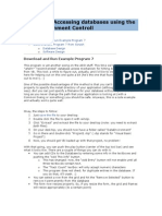 Tutorial 4: Accessing Databases Using The Dataenvironment Controll