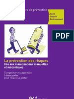 Cahier Prevention Manutention