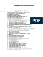 MODULO (3) Formulas para La Elaboraciã N de Productos Del Hogar