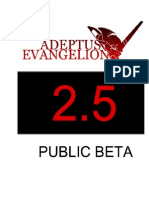 Adeptus Evangelion v2.5 PUBLIC BETA (Bookmarked)