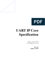 UART Wishbone Spec