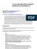 Alcance Libre - Cómo Configurar Un Agrupamiento (Cluster) de Alta Disponibilidad Con Heartbeat en CentOS 5