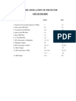 VHDL Simulation of Fir Filter