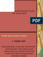 Prinsip Dasar Penulisan Naskah