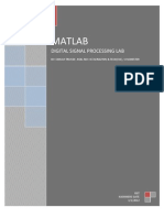 Digital Signal Processing Matlab Programs