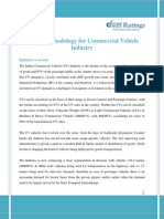 Rating Methodology For Commercial Vehicle Industry