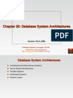 Ch20 Database System Architectures