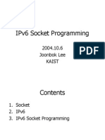 Ipv6 Socket Programming