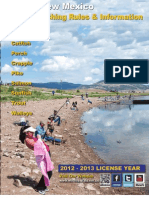 2012-2013 New Mexico Fishing Regulations