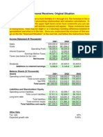 Prob 2-1: Mayberry Personal Receivers: Original Situation: Income Statement ($ Thousands) 2001 2002 2003