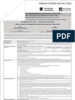 Key Information Memorandum Cum Application Form