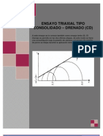 Trabajo Triaxial Consolidado Drenado CD