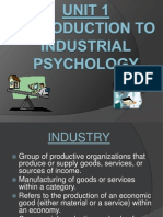 Industrial Psychology