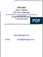 GFK-0467 GE Fanuc Manuals Programming-Software New in Stock!