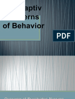 Maladaptive Patterns of Behavior