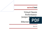 Juniper EX 4200 Virtual Chassis Performance