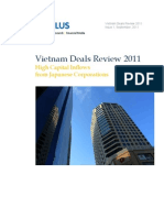 Vietnam Deals Review 2011: High Capital Inflows From Japanese Corporations