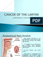 Cancer of The Larynx