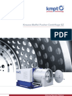 Krauss-Maffei Pusher Centrifuge SZ E