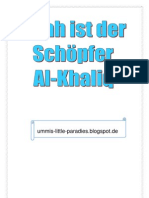 Allah Ist Der Schöpfer, Al-Khaliq