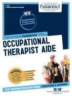 Occupational Therapist Aide: Passbooks Study Guide