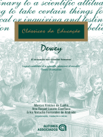 A valoração nas ciências humanas: John Dewey (1859-1952)